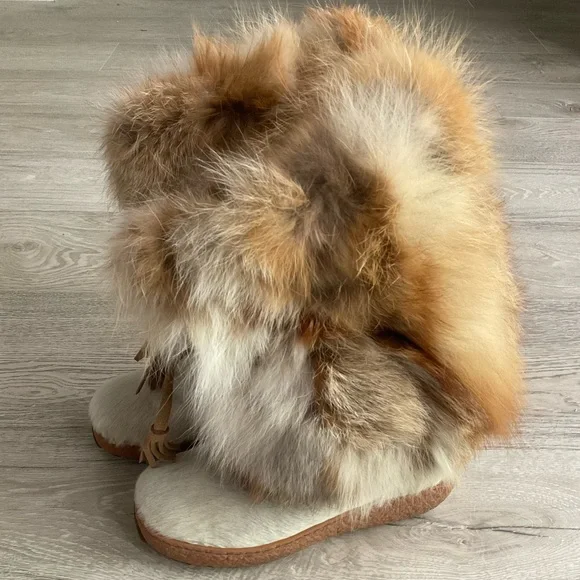 Oscar fur boots - Picture 2 of 16